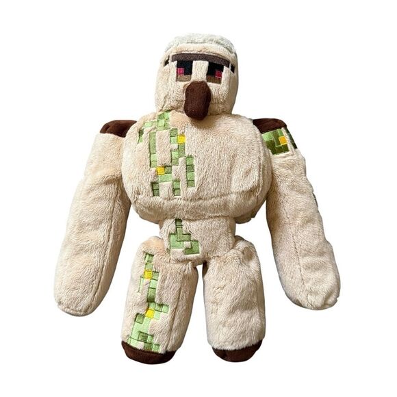 Iron Golem Plushie Minecraft Stuffed Animal - Picture 1 of 5